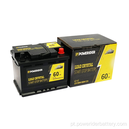 12V 60AH chumbo AGM de cristal AGM Start Battery